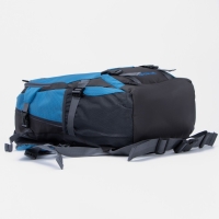 Рюкзак туристический на молнии, 22/27 л, 3 наружных кармана, с расширением, цвет голубой Рюкзак туристический на молнии, 22/27 л, 3 наружных кармана, с расширением, цвет голубой