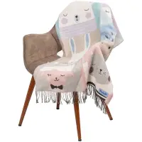 Плед детский Zoo, голубой Плед детский Zoo, голубой