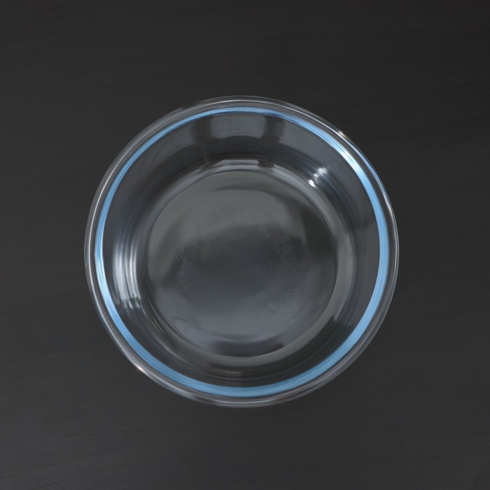 Контейнер для еды из жаропрочного стекла с бамбуковой крышкой BellaTenero &laquo;Эко&raquo;, 620 мл, 15&times;6,5 см