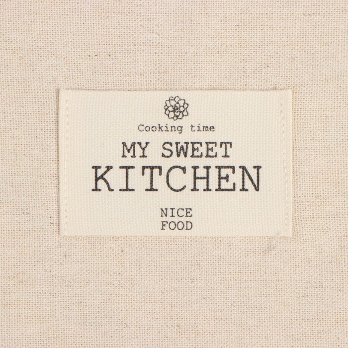 Мешочек текстильный Этель ECO, цв. молочный, 27х34 см, 70% хл, 30% лён, 190 г/м2