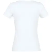 Футболка женская Miss 150 белая, размер XXL