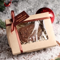 Шоколадная фигурка "С новым годом", 80 г Шоколадная фигурка "С новым годом", 80 г