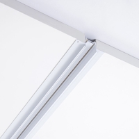 Шинопровод встраиваемый магнитный трековый ULTRA "Слим-100" 2жильный белый 100 см Шинопровод встраиваемый магнитный трековый ULTRA "Слим-100" 2жильный белый 100 см