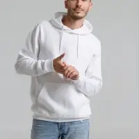 Толстовка с капюшоном Snake II белая, размер L