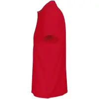 Рубашка поло унисекс Pitcher, красная, размер M