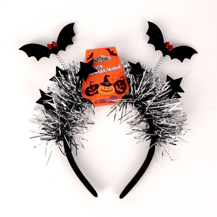 Карнавальный ободок &laquo;Летучая мышь&raquo;