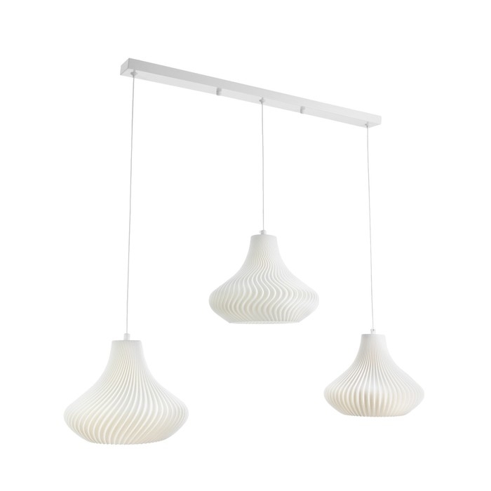 Подвес BayerLux "Аркана" 3хЕ14 15Вт  белый 23х23х20-200см