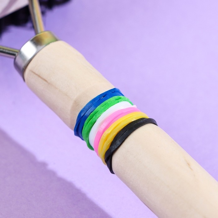 Резинки для животных, набор 100 шт, микс цветов Резинки для животных, набор 100 шт, микс цветов