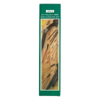 Набор для чистки ружей LUCKY VIEW, кал.12, 3 ерша, алюм. шомпол, 85 см