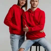 Толстовка с капюшоном Snake II красная, размер XL