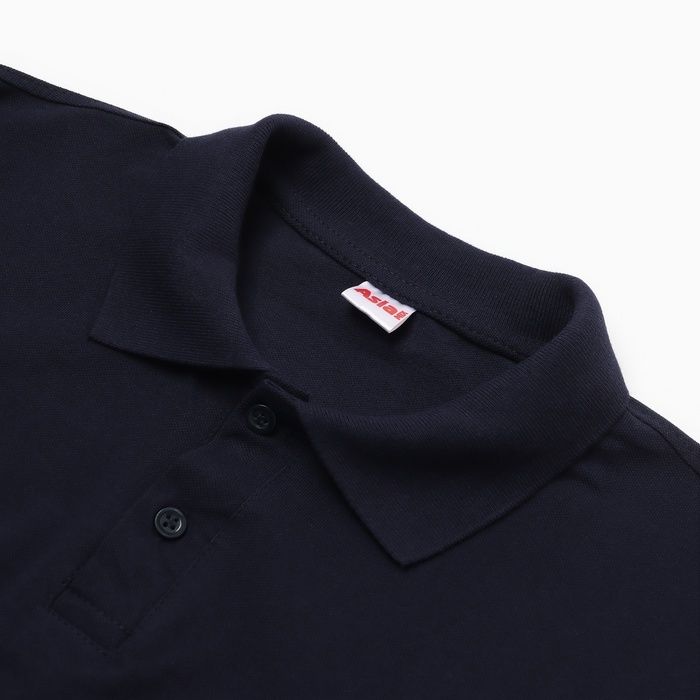 Футболка мужская поло, цвет тёмно-синий, размер 52 Футболка мужская поло, цвет тёмно-синий, размер 52
