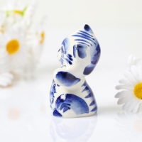 Сувенир &laquo;Кот Феликс&raquo;, 8 см, гжель