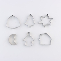 Новый год. Набор форм для печенья &laquo;Ангелочек&raquo;, 6 шт