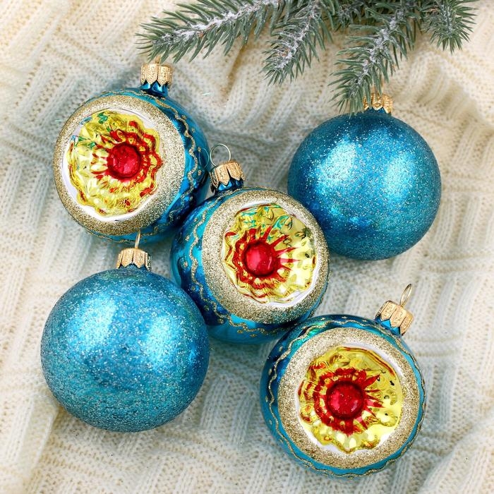 Набор "Орбита" (набор 5 шт) d-6 см, микс