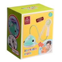 Фонтанчик для купания в ванной «Китёнок», лейка, 3 сменных насадки Фонтанчик для купания в ванной «Китёнок», лейка, 3 сменных насадки