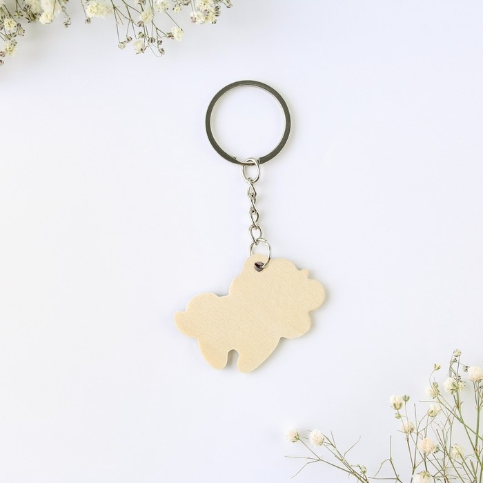 Брелок для ключей, значок, сувенир &laquo;Единорог&raquo;, набор, 6,8 х 10,5 см.