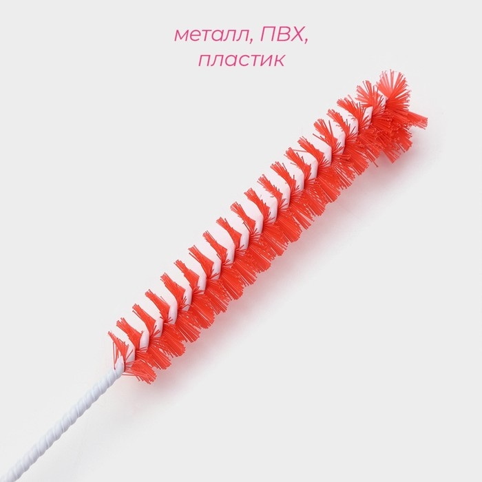 Ёршик для посуды Доляна, 2&times;34 см, цвет МИКС