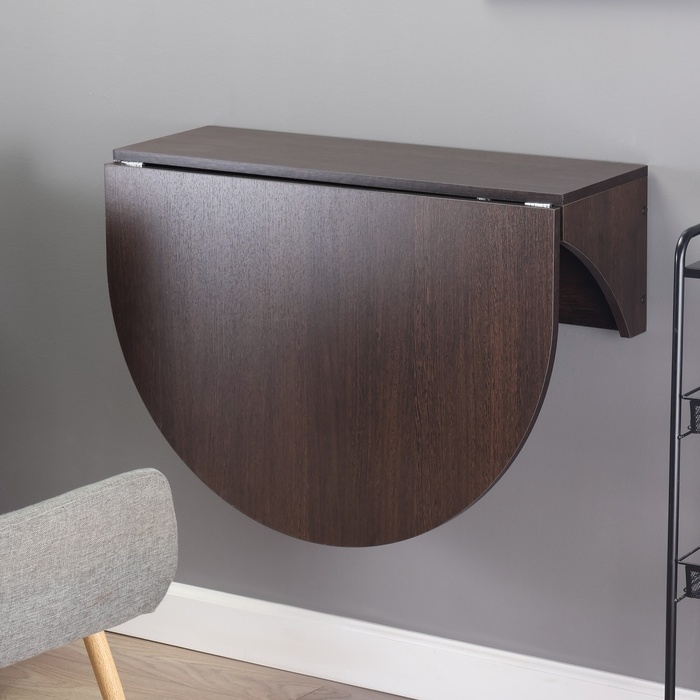 Стол тумба, 800х800, Венге