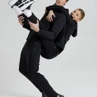 Анорак унисекс Lovi, черный, размер S