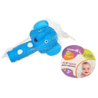 Резиновая игрушка для ванны &laquo;Малыши: Слоник&raquo;, 11 см, с пищалкой, Крошка Я