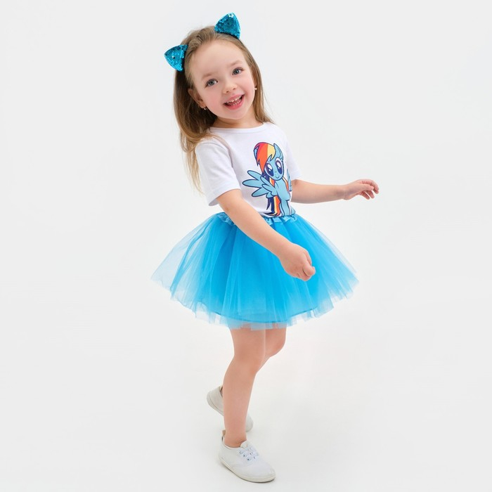Юбка для девочки с ободком «Радуга Дэш», My Little Pony Юбка для девочки с ободком «Радуга Дэш», My Little Pony