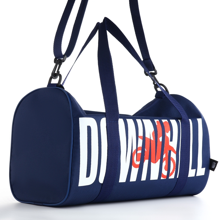 Сумка спортивная мужская, TEXTURA, маленький размер, цвет синий Сумка спортивная мужская, TEXTURA, маленький размер, цвет синий