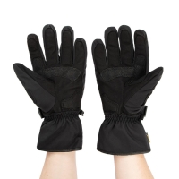 Перчатки мотоциклетные, зимние, размер L, серый Перчатки мотоциклетные, зимние, размер L, серый