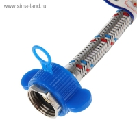 Подводка для смесителя AquaKratos, М10х35 мм, 60 см, нерж.сталь, с ключом для монтажа Подводка для смесителя AquaKratos, М10х35 мм, 60 см, нерж.сталь, с ключом для монтажа