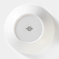 Салатник фарфоровый Magistro Rodos, 1,4 л, 20&times;9 см, цвет белый