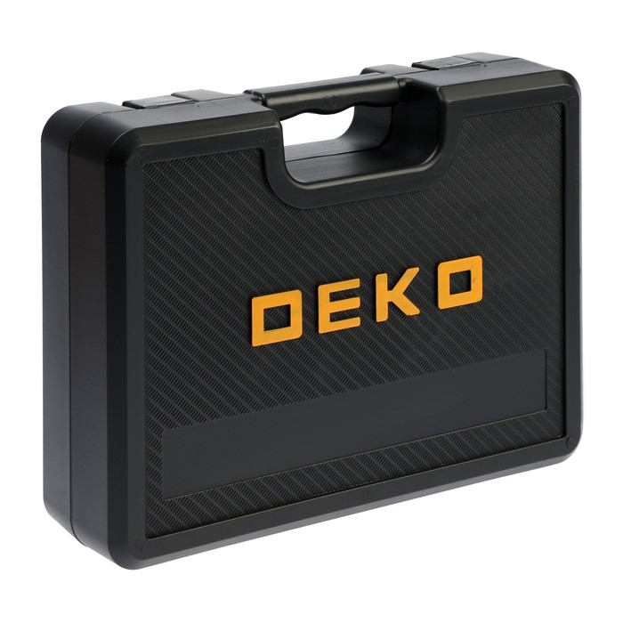 Дрель-шуруповерт DEKO Banger 16V, 16 В, 2х1.5 Ач, кейс + набор инструментов 63 предмета Дрель-шуруповерт DEKO Banger 16V, 16 В, 2х1.5 Ач, кейс + набор инструментов 63 предмета