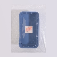 Органайзер для хранения, навесной, 1 секция, с клеевыми крючками, 21,5 &times; 11,5 &times; 7,5 см, цвет МИКС