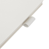 Ежедневник недатированный А5, 128 листов GRAND, интегральная обложка из искусственной кожи, ляссе, кремовый блок 70 г/м2, белый Ежедневник недатированный А5, 128 листов GRAND, интегральная обложка из искусственной кожи, ляссе, кремовый блок 70 г/м2, белый