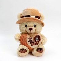 Мягкая игрушка &laquo;Мишка в панамке&raquo;