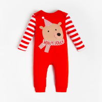 Комбинезон Крошка Я "Мишка", рост 68-74 см, красный Комбинезон Крошка Я "Мишка", рост 68-74 см, красный