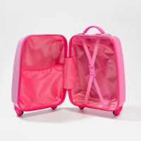 Чемодан детский 29 л (S), отдел на молнии, цвет розовый