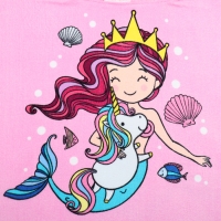 Полотенце-пончо детское махровое Крошка Я "Русалочка", 60*120см, 100% хлопок, 300гр/м2 Полотенце-пончо детское махровое Крошка Я "Русалочка", 60*120см, 100% хлопок, 300гр/м2