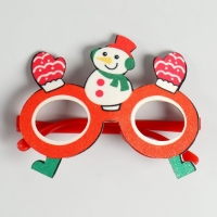 Карнавальные очки &laquo;Снеговик&raquo;