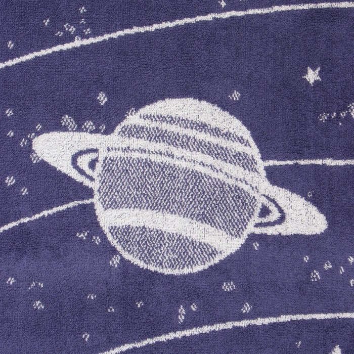 Полотенце махровое Этель &laquo;Солнечная система&raquo;, 70х130 см, 100% хлопок, 420 г/м2