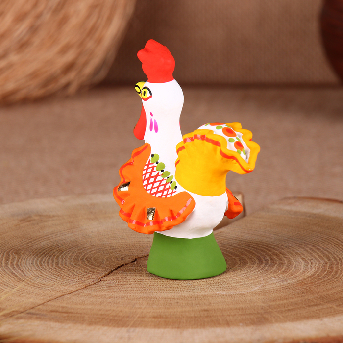 Дымковская игрушка Дымковская игрушка "Петух"