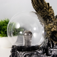 Плазменный шар "Орел" серый 14х9х22 см RISALUX Плазменный шар "Орел" серый 14х9х22 см RISALUX