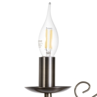 Бра "Альваро" 1x40Вт E14 бронза 10х20х13 см Бра "Альваро" 1x40Вт E14 бронза 10х20х13 см