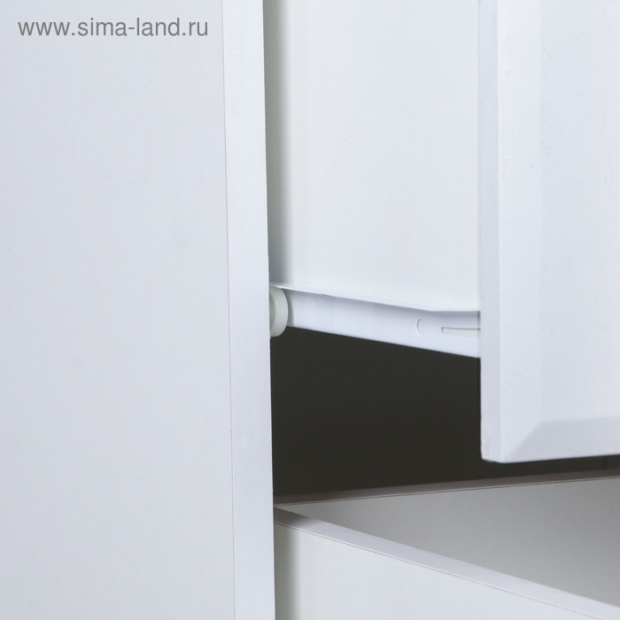 Комод Севиль МДФ, Белый/Белый глянец Комод Севиль МДФ, Белый/Белый глянец