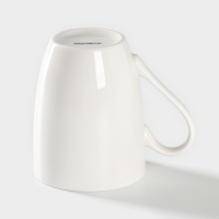 Кружка фарфоровая Доляна &laquo;Котики меломаны&raquo;, 350 мл, цвет белый