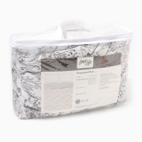 Покрывало LoveLife евро макси Plant 240*230±5 см, жатка, 100% п/э Покрывало LoveLife евро макси Plant 240*230±5 см, жатка, 100% п/э