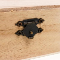 Шкатулка дерево под роспись "Прямоугольная" 5,5х10х6 см Шкатулка дерево под роспись "Прямоугольная" 5,5х10х6 см