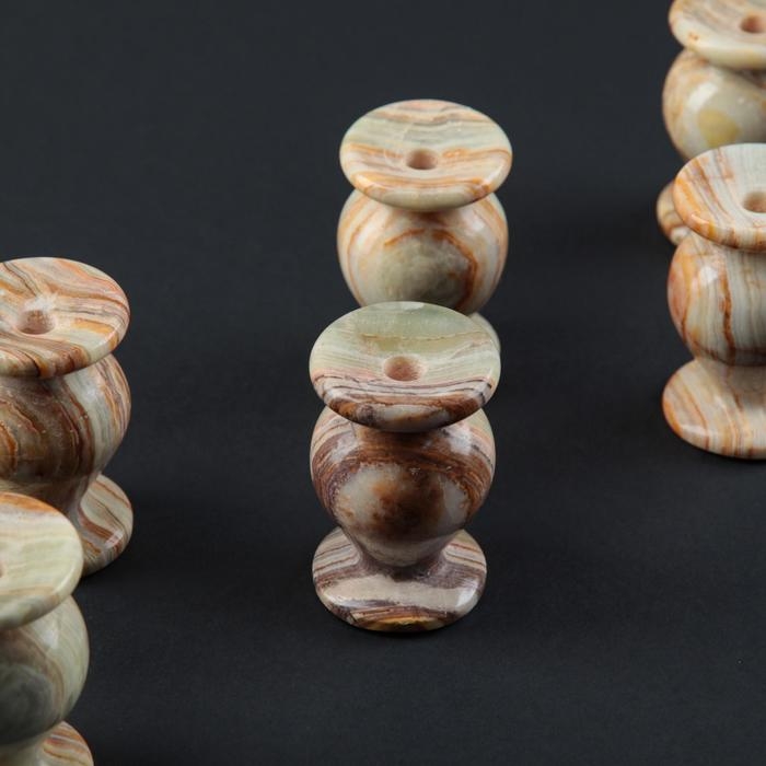 Подсвечник «Церковный», 3,5х6 см, оникс Подсвечник «Церковный», 3,5х6 см, оникс