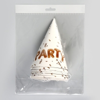 Колпак бумажный Party, (набор 6 шт) Колпак бумажный Party, (набор 6 шт)
