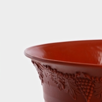 Кашпо уличное «Ангара», 12 л, цвет терракотовый Кашпо уличное «Ангара», 12 л, цвет терракотовый