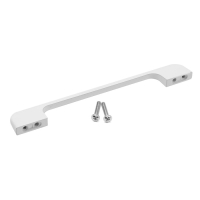 Ручка-скоба CAPPIO RSC023, алюминий, м/о 160 мм, цвет белый Ручка-скоба CAPPIO RSC023, алюминий, м/о 160 мм, цвет белый