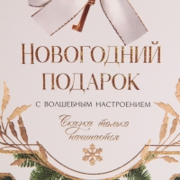 Пакет-коробка &laquo;Подарок для тебя&raquo;, 23 х 18 х 11 см, Новый год